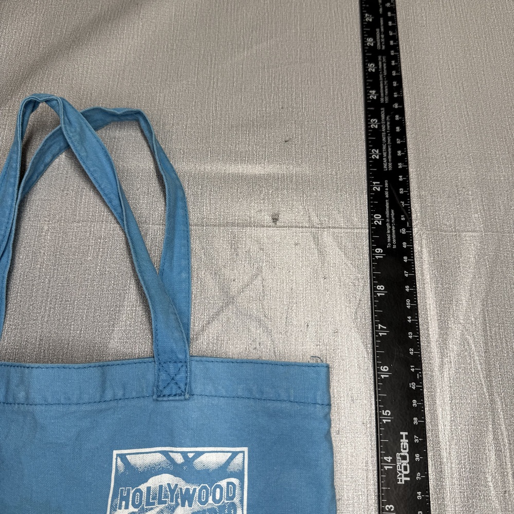 Movie Gallery Hollywood Video Vintage Candy Tote Bag Blue - Picture 9 of 9